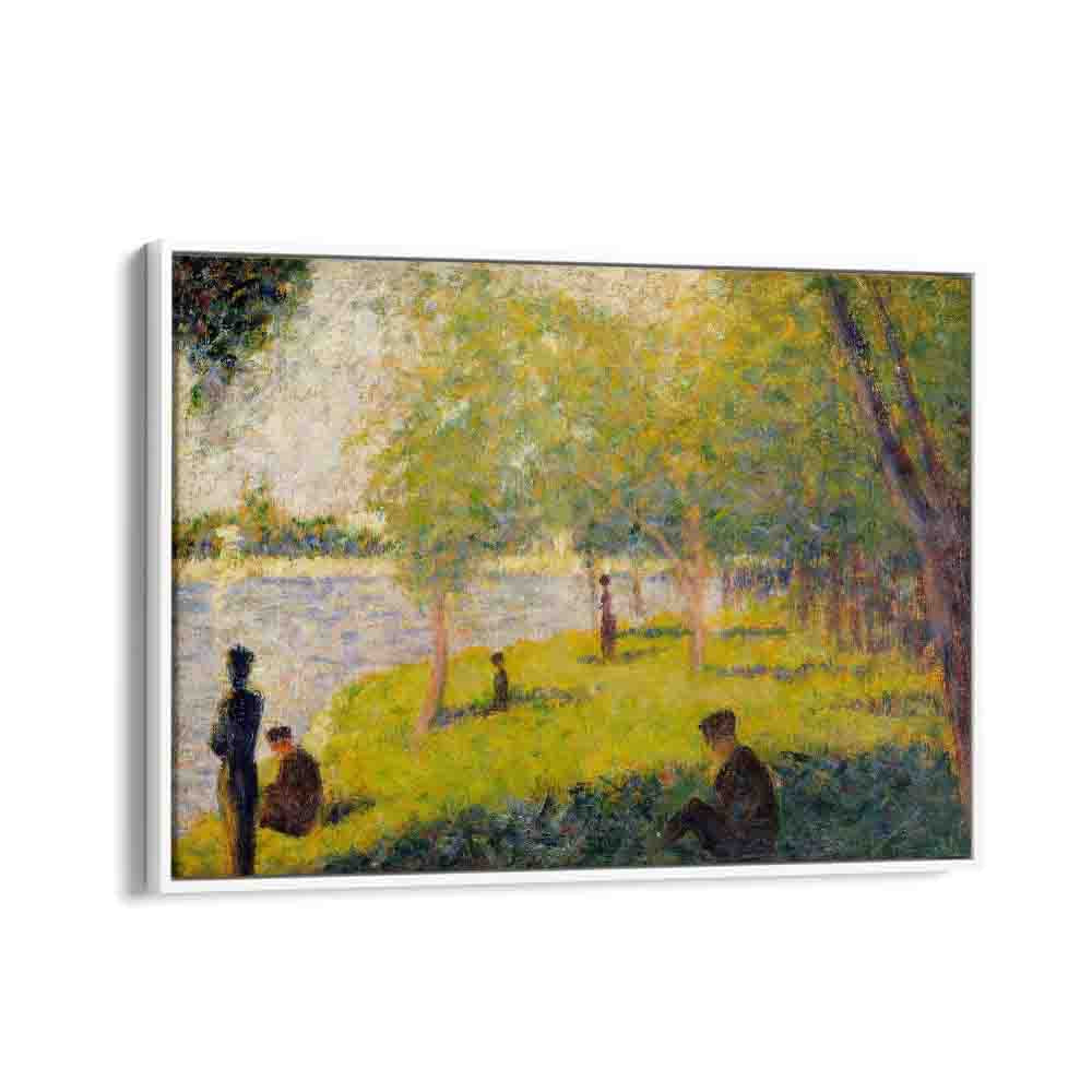  painting - STUDY FOR A SUNDAY ON LA GRANDE JATTE (1884) by Asianmonk