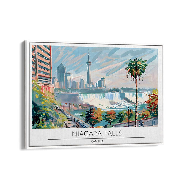 TRAVEL ART painting - NIAGARA FALLS - CANADA by Asianmonk