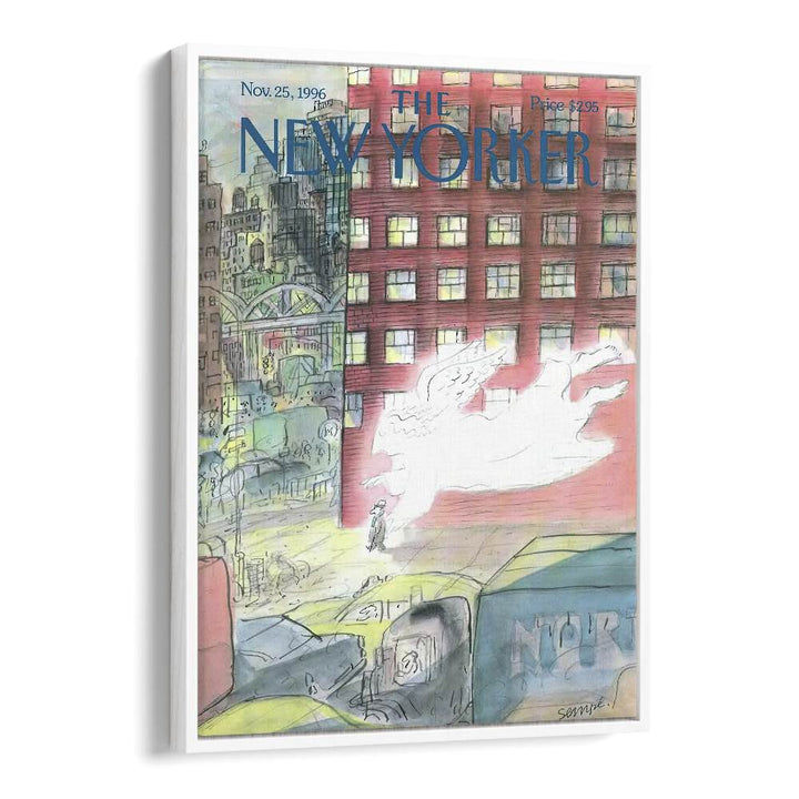 VINTAGE MAGAZINE COVER, NEW YORKER MAGAZINE POSTER - 1996 ISSUE II