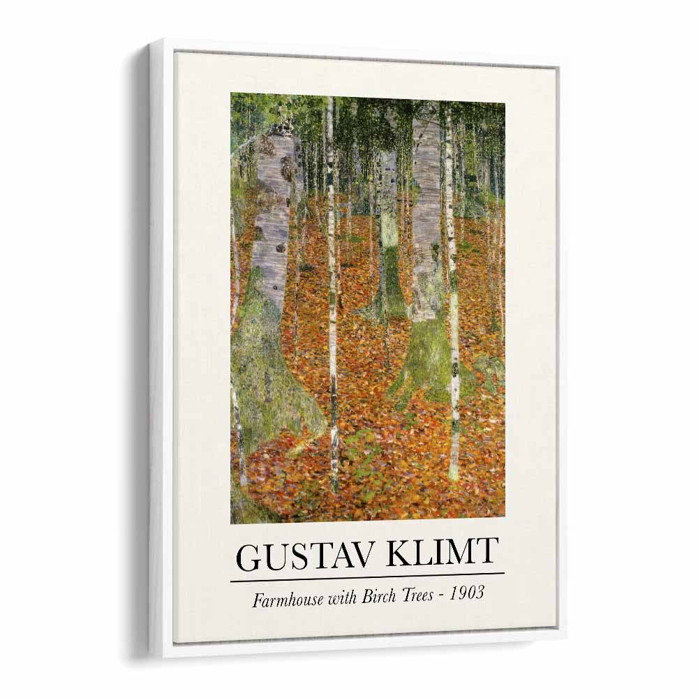 GUSTAV KLIMT'S FARM HOUSE WITH BIRCH TREES - 1903