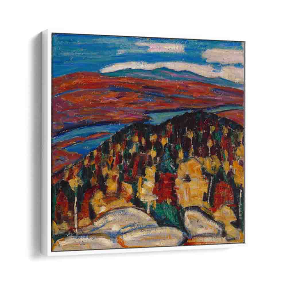 pop art painting - LANDSCAPE NO. 26 BY MARSDEN HARTLEY by Asianmonk