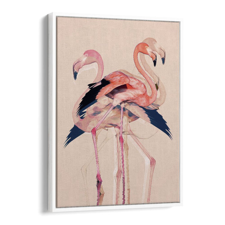 Christian Meermann painting - FLAMINGOS NR. III by Asianmonk