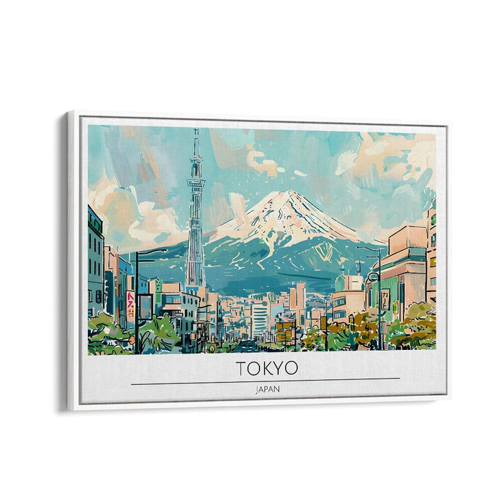 TRAVEL ART painting - TOKYO - JAPAN by Asianmonk