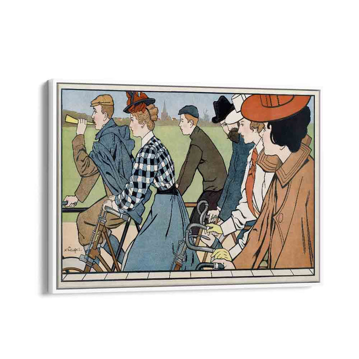 comic painting - HAMERS RIJWIELEN (1912) by Asianmonk