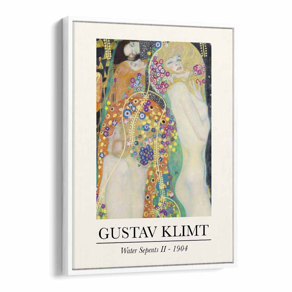 gustav klimt painting - EPHEMERAL ELEGANCE : GUSTAV KLIMT'S WATER SERPENTS II (1904) by Asianmonk