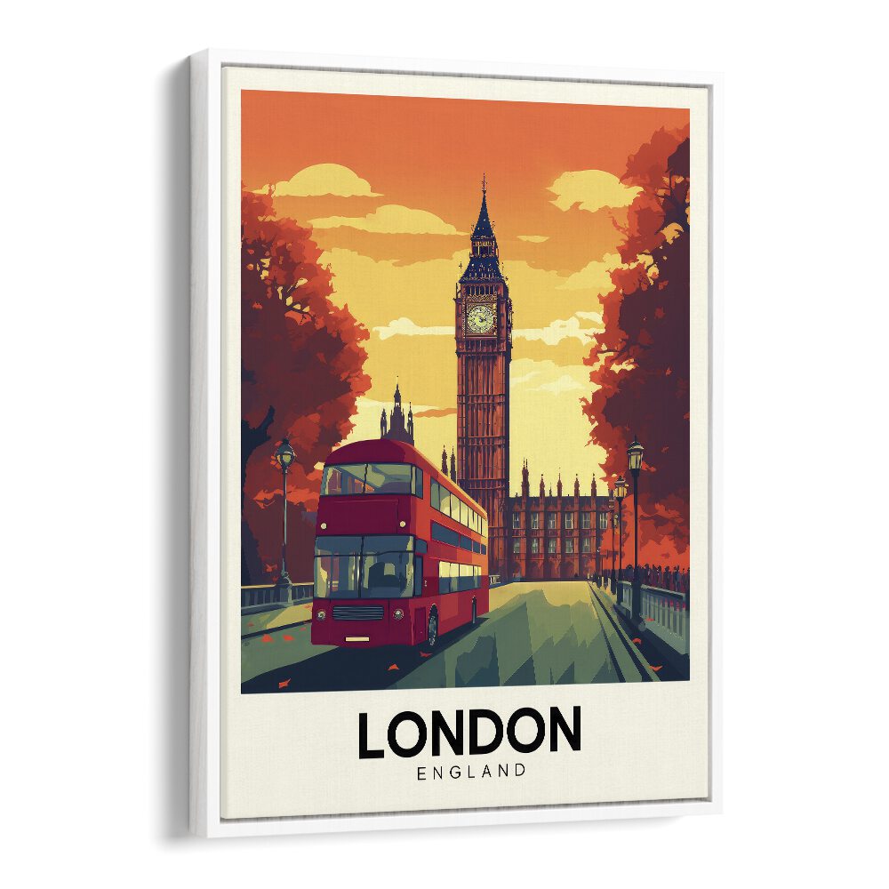 TRAVEL ART painting - LONDON - ENGLAND I by Asianmonk