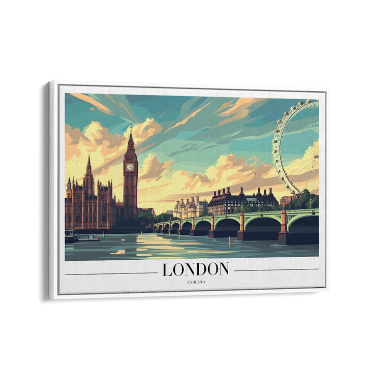 TRAVEL ART painting - LONDON - DREAMS I by Asianmonk