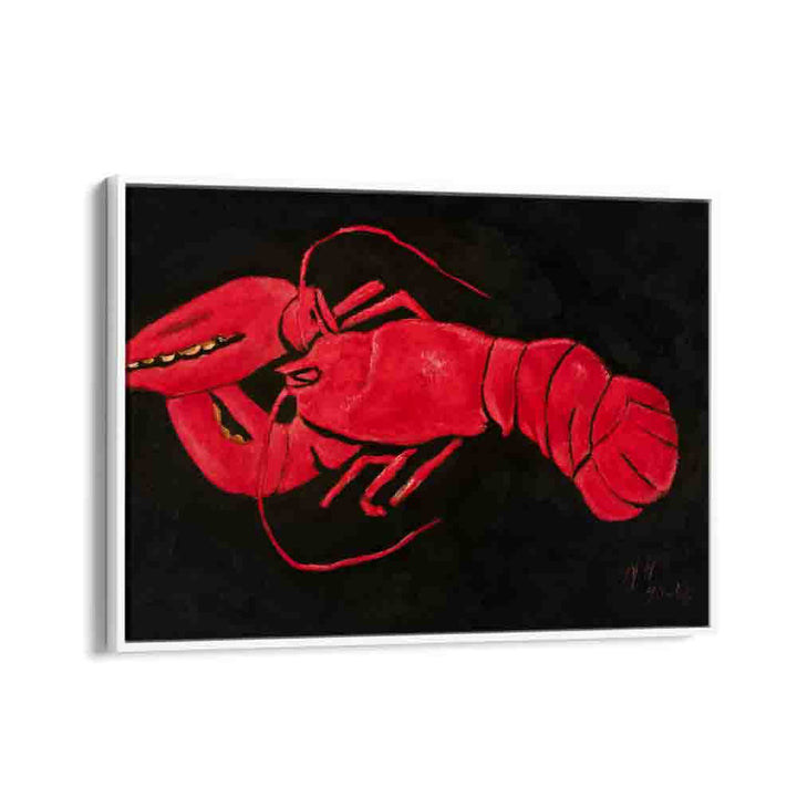  painting - LOBSTER ON BLACK BACKGROUND (1940 - 1941) by Asianmonk