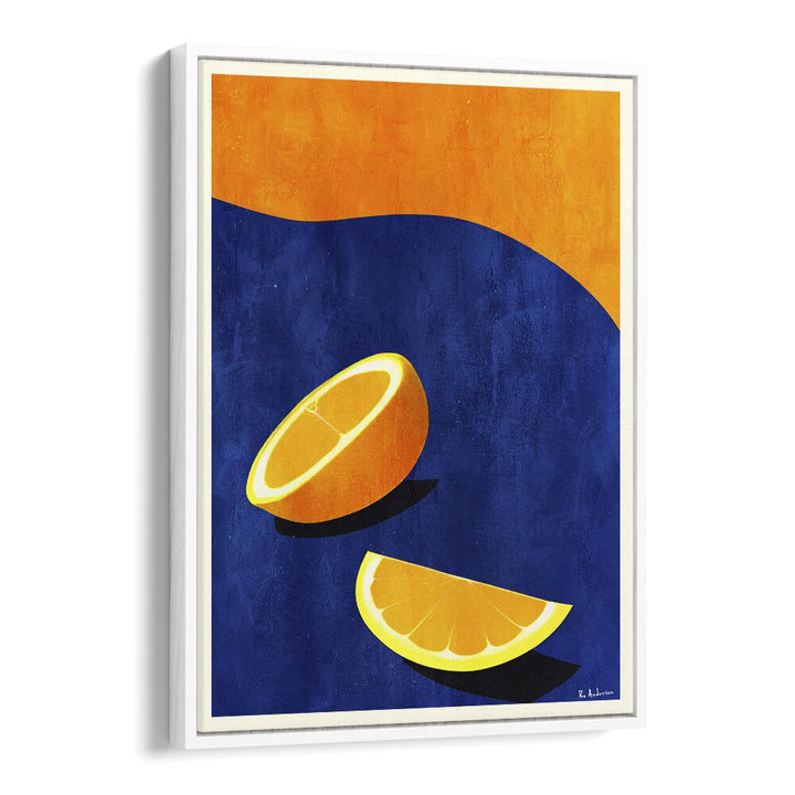 kitchen painting - PETIT DEJEUNER, DEUX ORANGES by Asianmonk