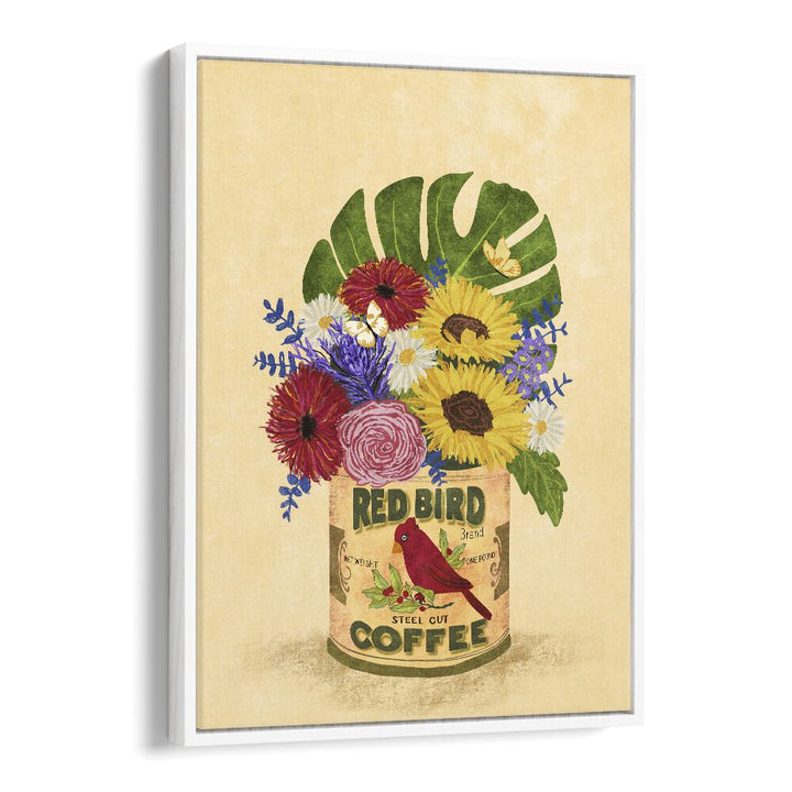 raissa oltmanns painting - FLOWERS IN A VINTAGE COFFEE by Asianmonk