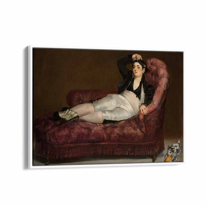 EDOUARD MANET (RECLINING YOUNG WOMAN IN SPANISH COSTUME) 1862-63