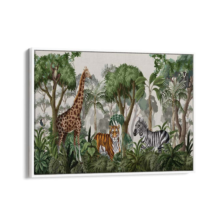 kids painting - DEEP JUNGLE WALK by Asianmonk