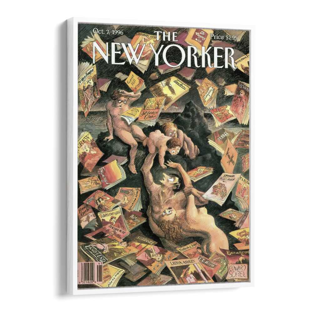 VINTAGE MAGAZINE COVER, NEW YORKER MAGAZINE POSTER - 1996 ISSUE III