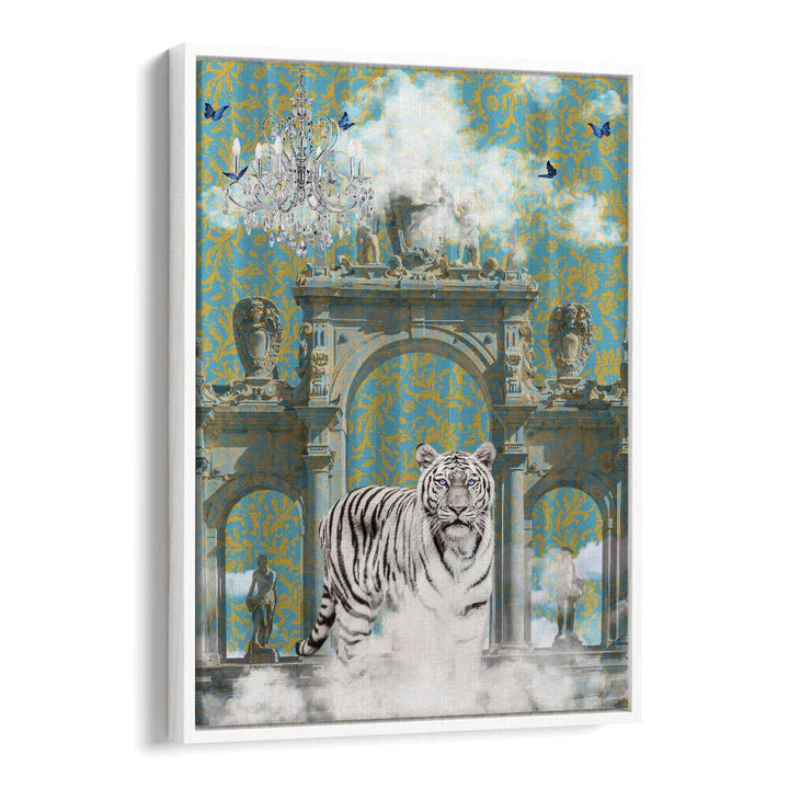 Quotes painting - WHITE TIGER ADVENTURE by Asianmonk