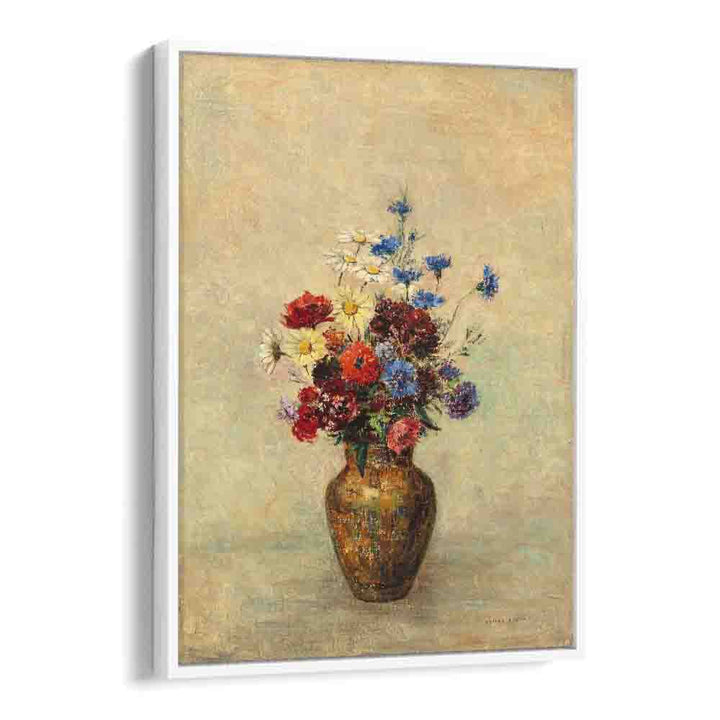 comic painting - FLOWERS IN A VASE (1910) by Asianmonk