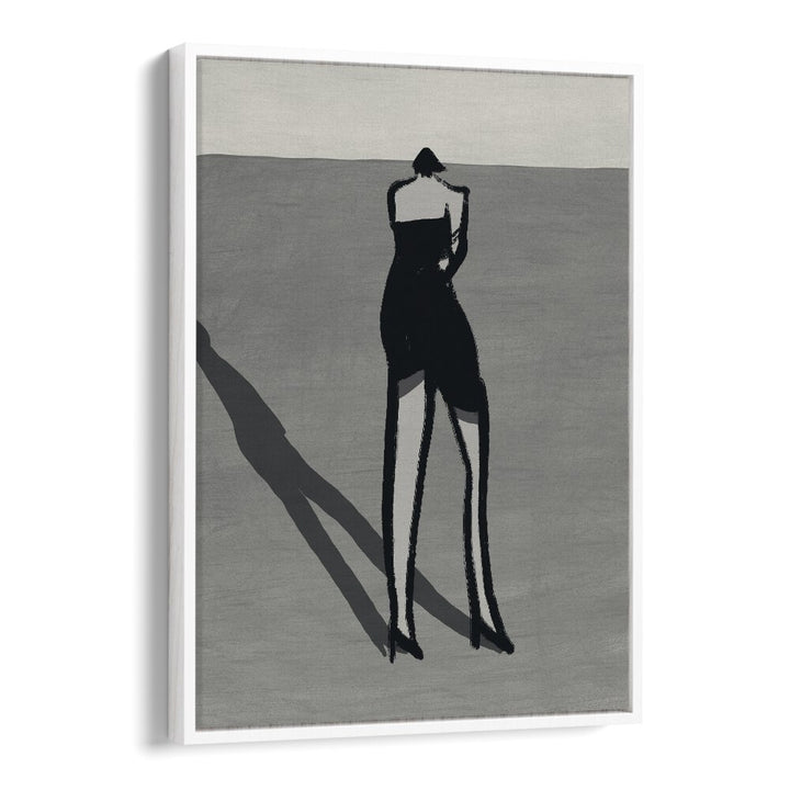 ABSTRACT painting - BLACK WOMAN by Asianmonk