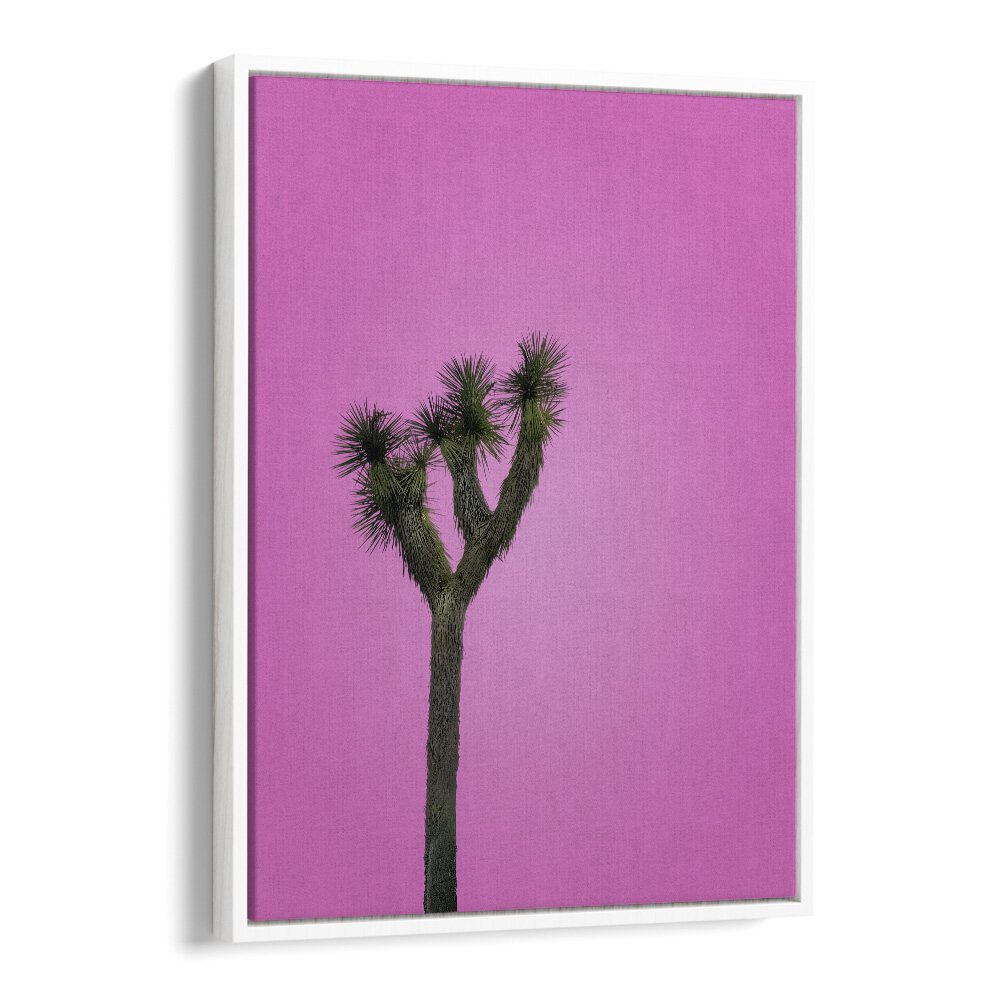 surreal painting - JOSHUA TREE WITH PINK SKY by Asianmonk