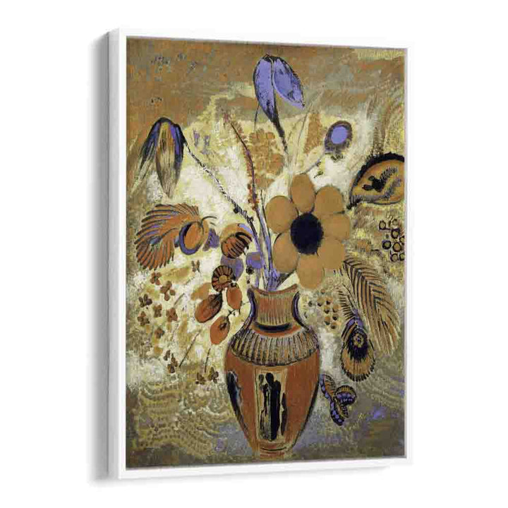 comic painting - ETRUSCAN VASE WITH FLOWERS (1900—1910) by Asianmonk