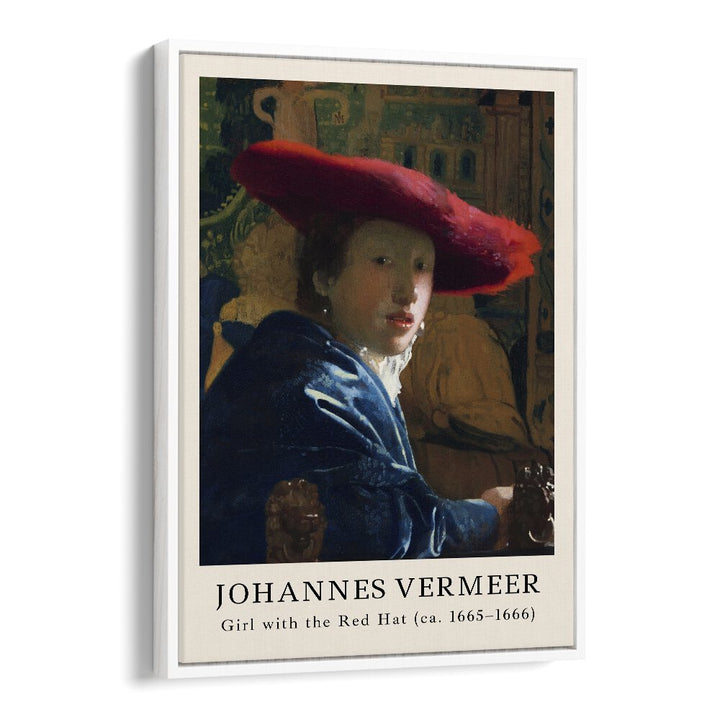 JOHANNES VERMEER - GIRL WITH RED HAT. 1665 - 1666