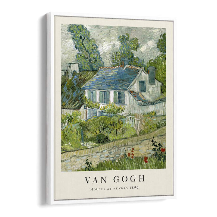 VAN GOGH - HOUSES OF AUVERS 1980