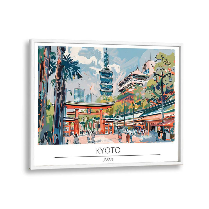 TRAVEL ART painting - KYOTO - JAPAN by Asianmonk