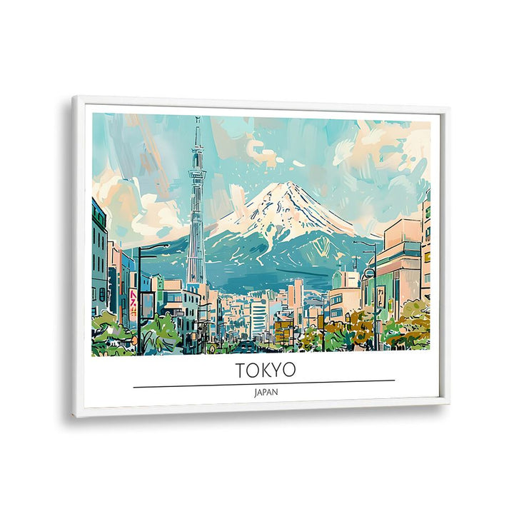 TRAVEL ART painting - TOKYO - JAPAN by Asianmonk