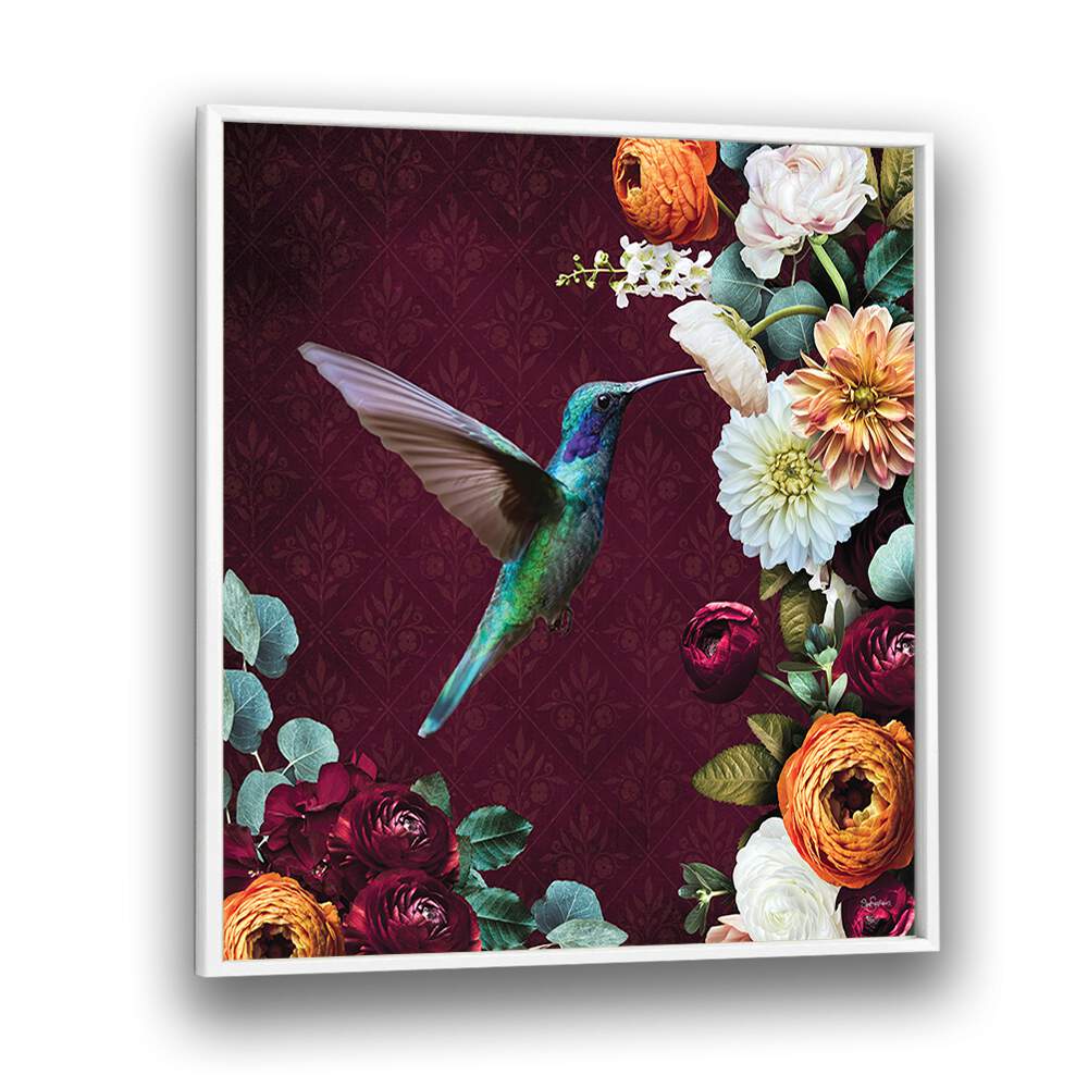 Juliya painting - HUMMINGBIRD A FLOWERS by Asianmonk