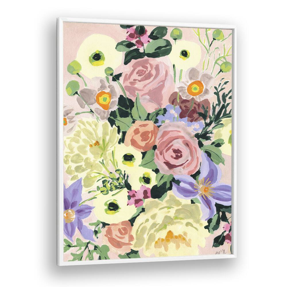 Ania Zwara painting - ROMANTIC BOUQET by Asianmonk