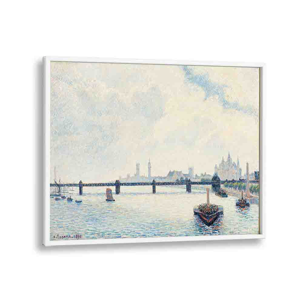  painting - CHARING CROSS BRIDGE, LONDON (1890) by Asianmonk