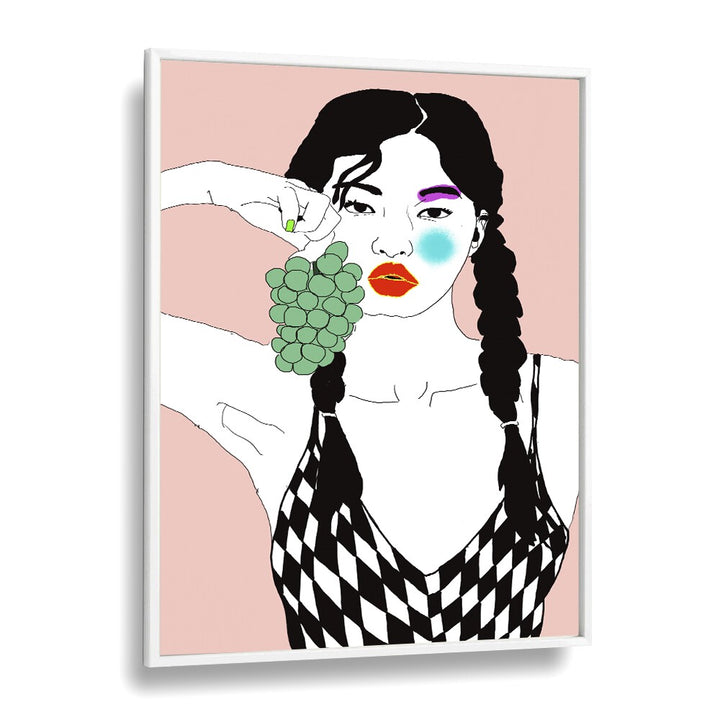 Ana Sneeringer painting - GRAPES BY ANA SNEERINGER by Asianmonk