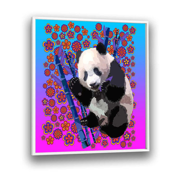 Lynnda Rakos painting - PANDA BY LYNNDA RAKOS by Asianmonk