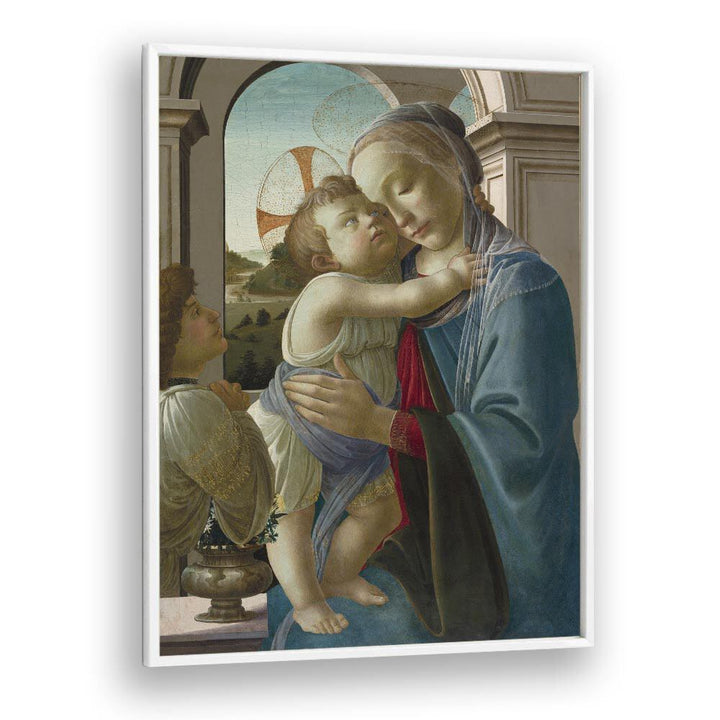 comic painting - VIRGIN AND CHILD WITH AN ANGEL by Asianmonk