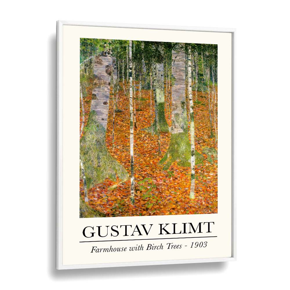 GUSTAV KLIMT'S FARM HOUSE WITH BIRCH TREES - 1903