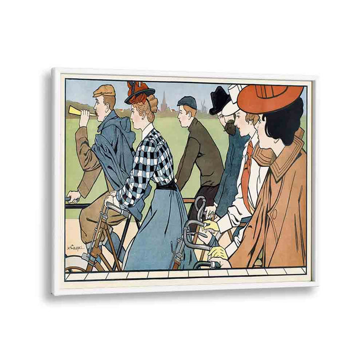 comic painting - HAMERS RIJWIELEN (1912) by Asianmonk