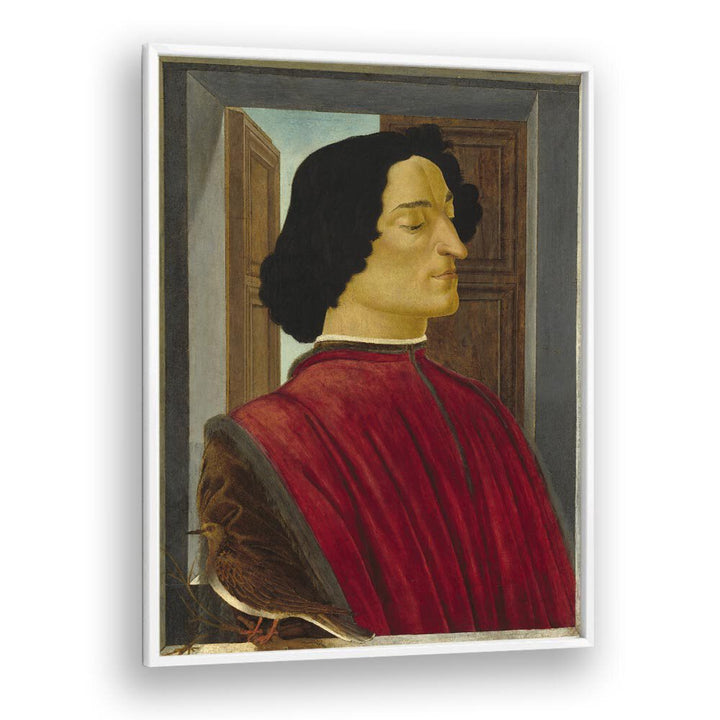 comic painting - GIULIANO DE' MEDICI (C. 1478-1480) by Asianmonk