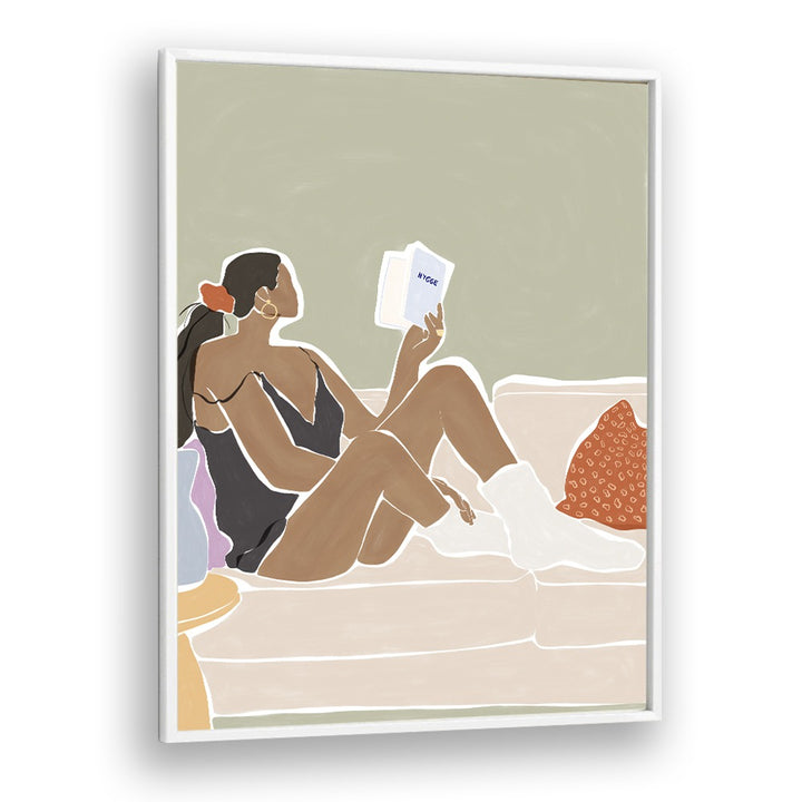 WOMEN READING A BOOK
