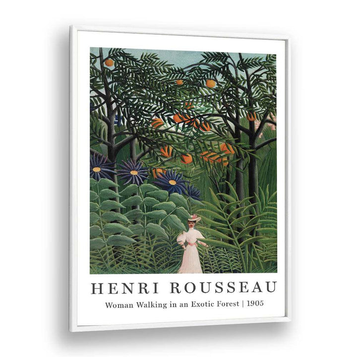 HENRI ROUSSEAU painting - SERENADE OF THE JUNGLE: HENRI ROUSSEAU'S 'WOMEN WALKING IN AN EXOTIC FOREST' (1905) by Asianmonk