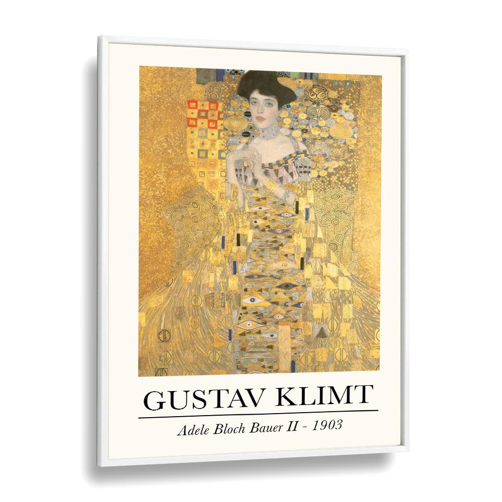 gustav klimt painting - GUSTAV KLIMT - ADELE BLOCH BAUER II - 1903 by Asianmonk