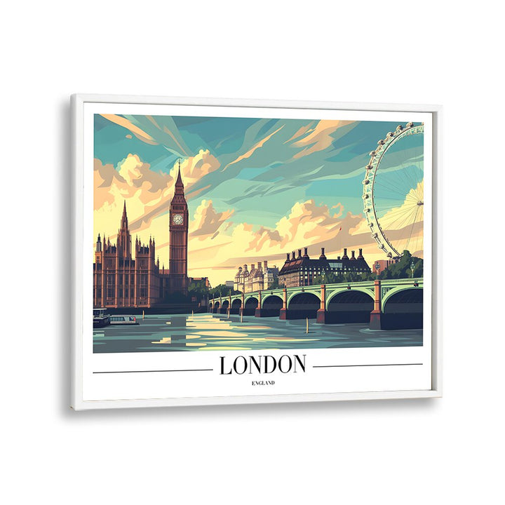 TRAVEL ART painting - LONDON - DREAMS I by Asianmonk