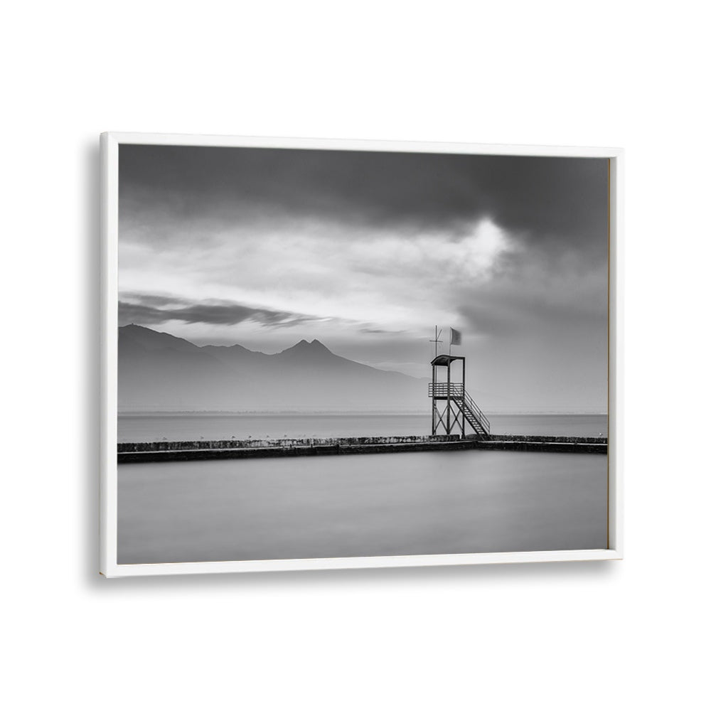 Stunning landscape in black and white, showcasing serene beauty in "AFTER THE STORM, PHOTOGRAPHY PRINTS."