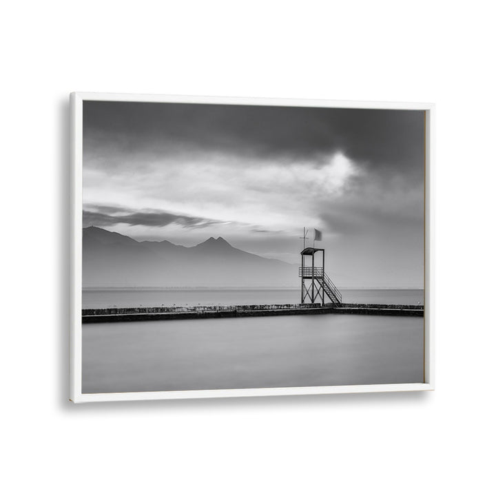Stunning landscape in black and white, showcasing serene beauty in "AFTER THE STORM, PHOTOGRAPHY PRINTS."