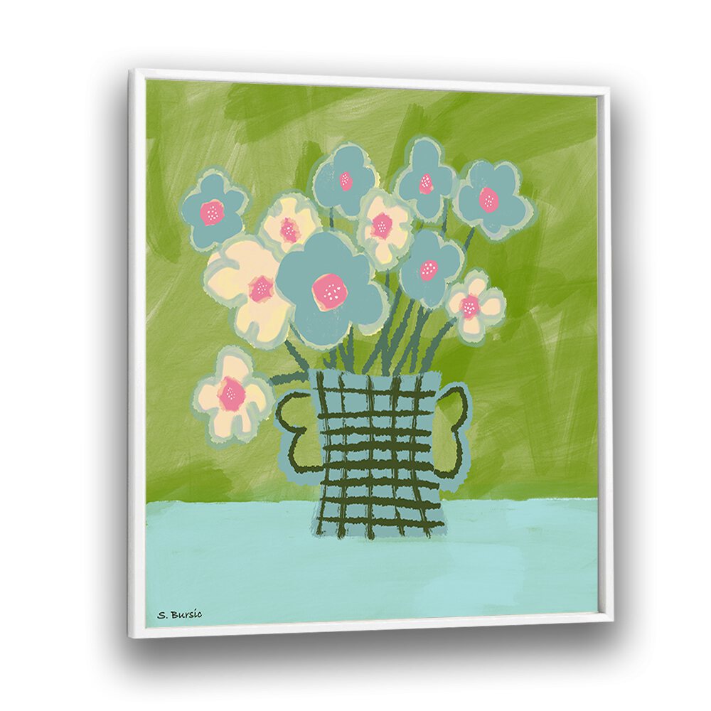 Arty Guava painting - FLOWER VASE by Asianmonk