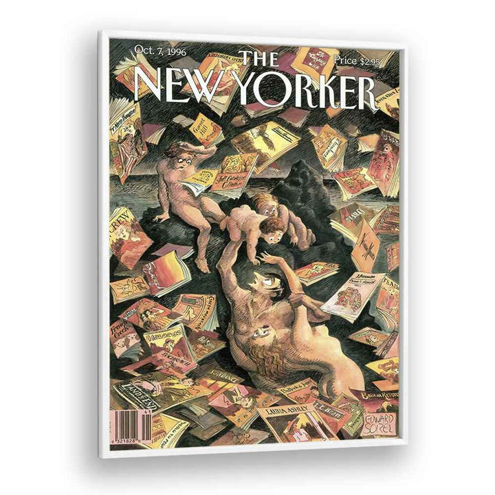 VINTAGE MAGAZINE COVER, NEW YORKER MAGAZINE POSTER - 1996 ISSUE III