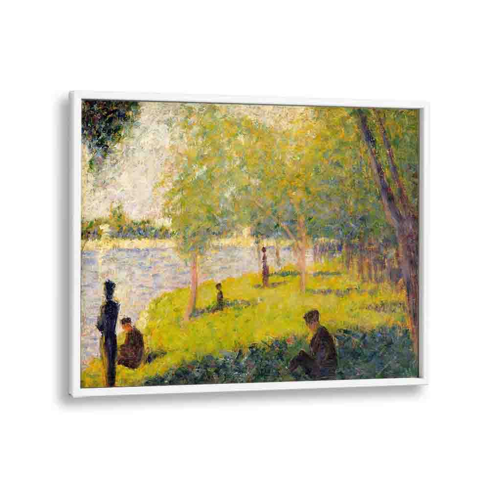  painting - STUDY FOR A SUNDAY ON LA GRANDE JATTE (1884) by Asianmonk