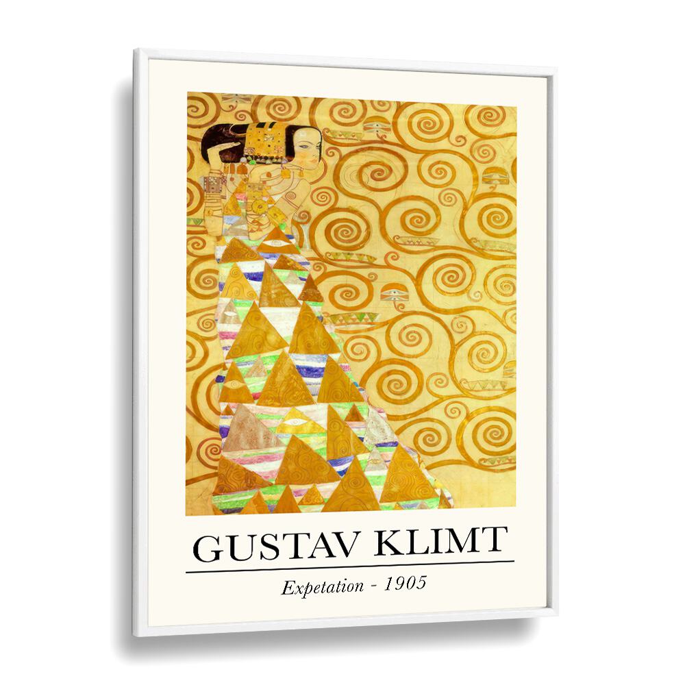 gustav klimt painting - GUSTAV KLIMT'S EXPECTATION - 1905 by Asianmonk