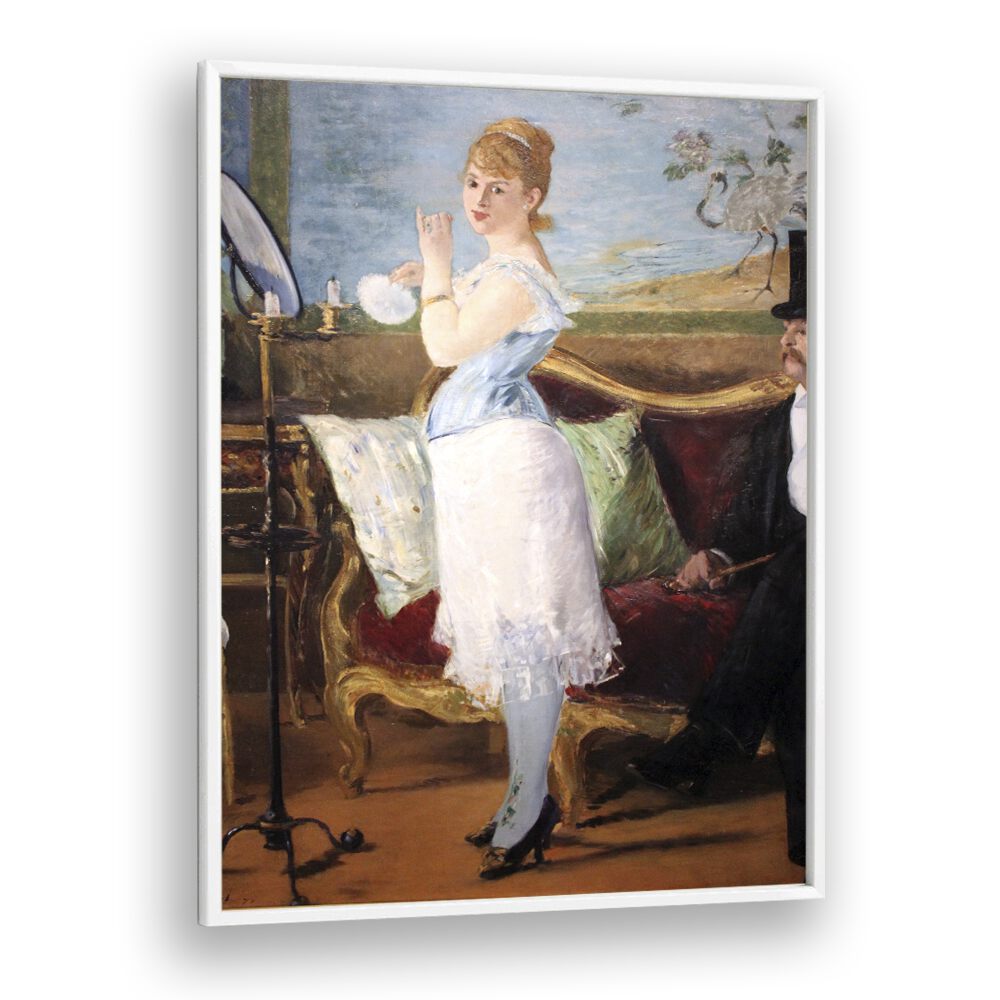 Edouard Manet painting - EDOUARD MANET (NANA) 1877 by Asianmonk