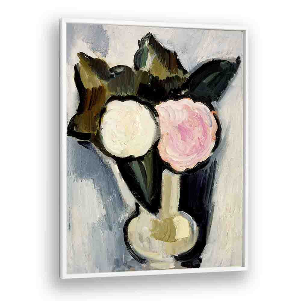 PINK AND WHITE FLOWERS IN A VASE (1929)