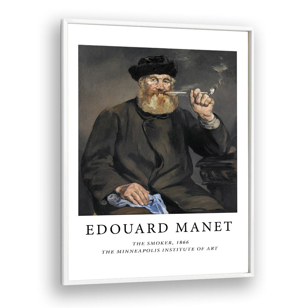 Edouard Manet painting - EDOUARD MANET ( THE SMOKER ) by Asianmonk