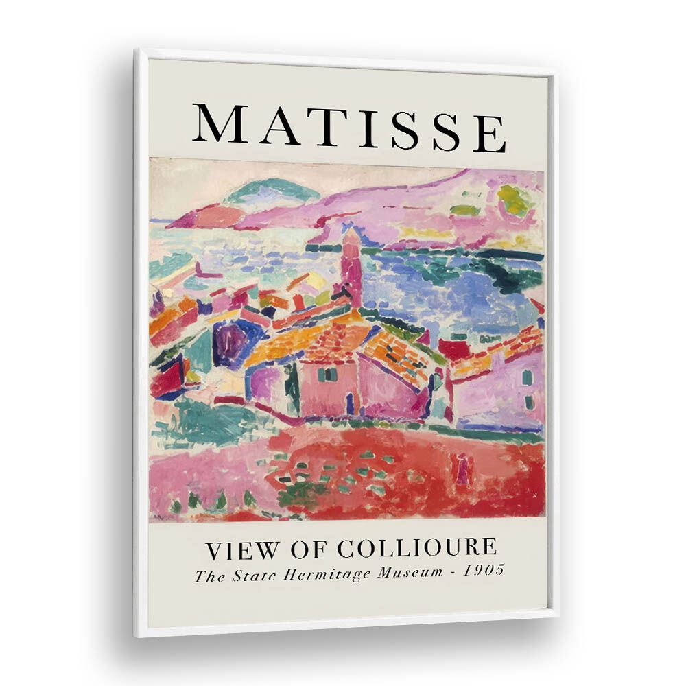 HENRI MATISSE painting - MATISSE'S COASTAL REVERIE : A GLIMPSE INTO COLLIOURE by Asianmonk