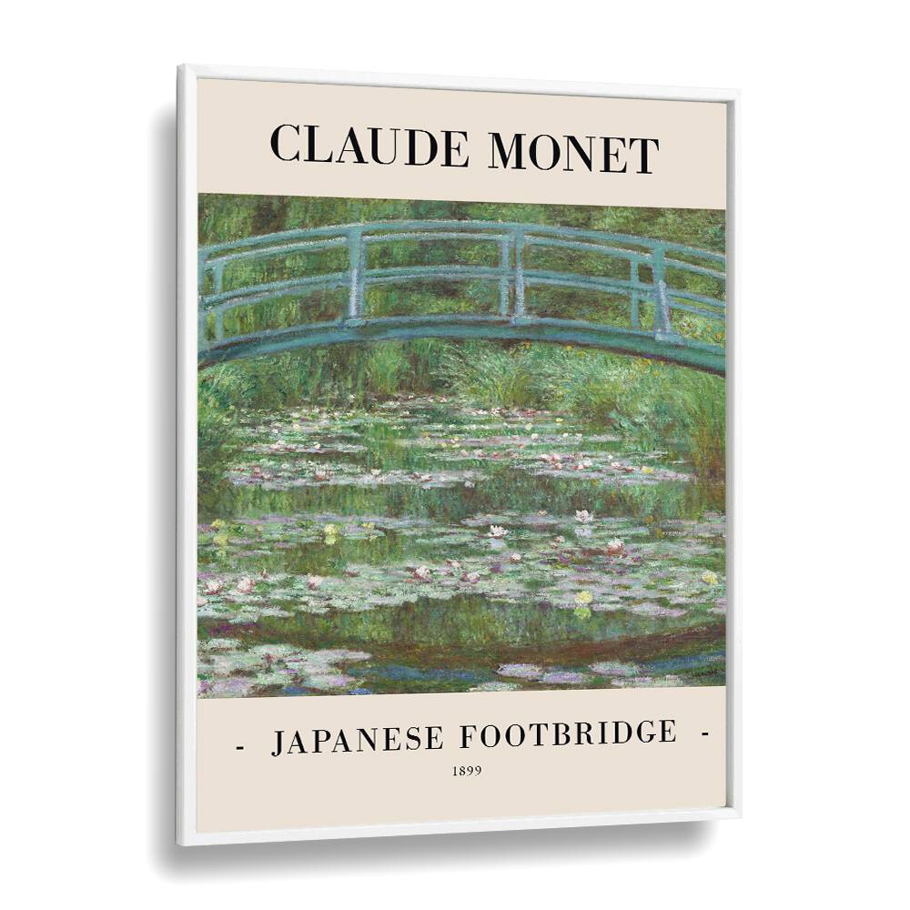 CLAUDE MONET'S JAPANESE FOOTBRIDGE - 1899